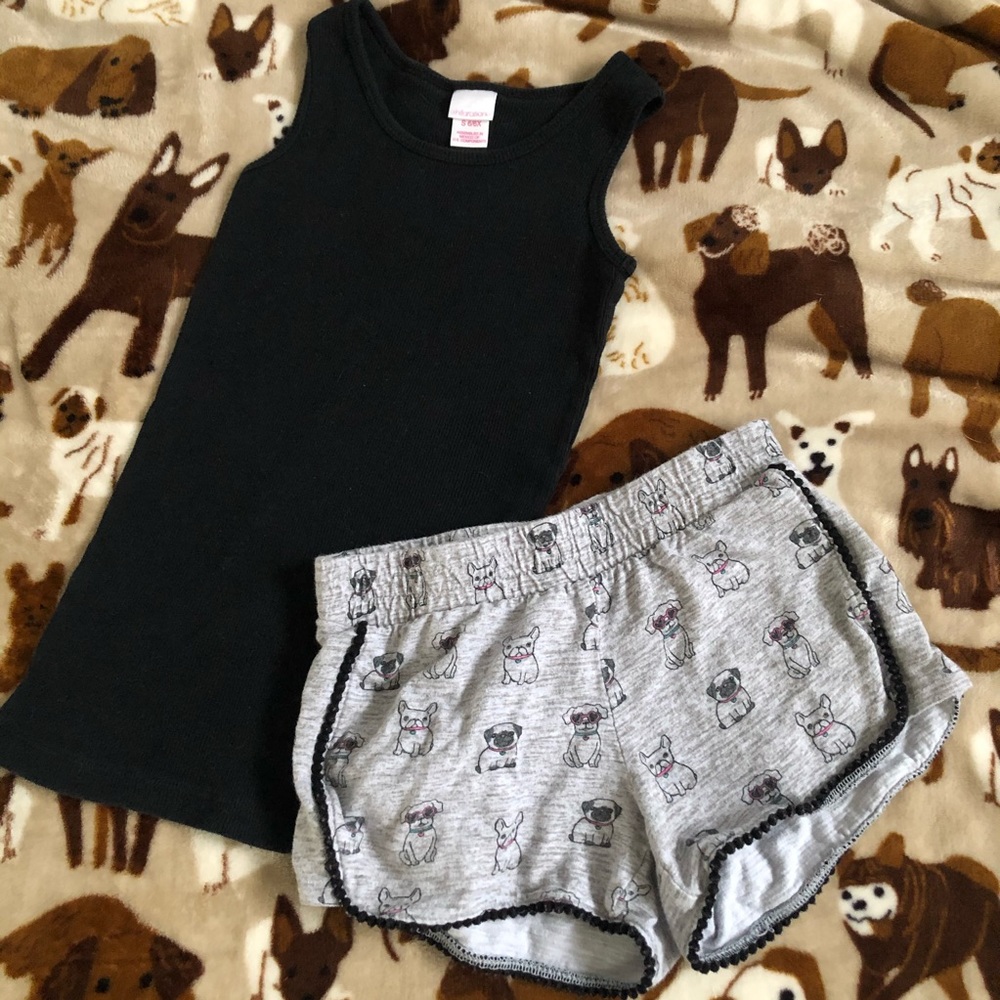 🖐🏼Girls OUTFIT tank top+shorts